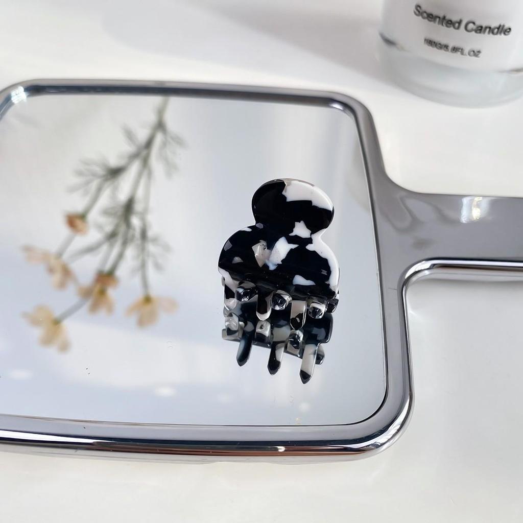 Корейская мини-заколка-краб с дофамином: Милые аксессуары для волос для женщин и детей