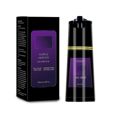 Шампунь-краска для волос, Polar Hair Care 3 в 1 Мгновенный шампунь-краска для волос, Натуральный шампунь-краска для волос для женщин и мужчин, Шампунь для окрашивания волос для всех типов волос 200 мл