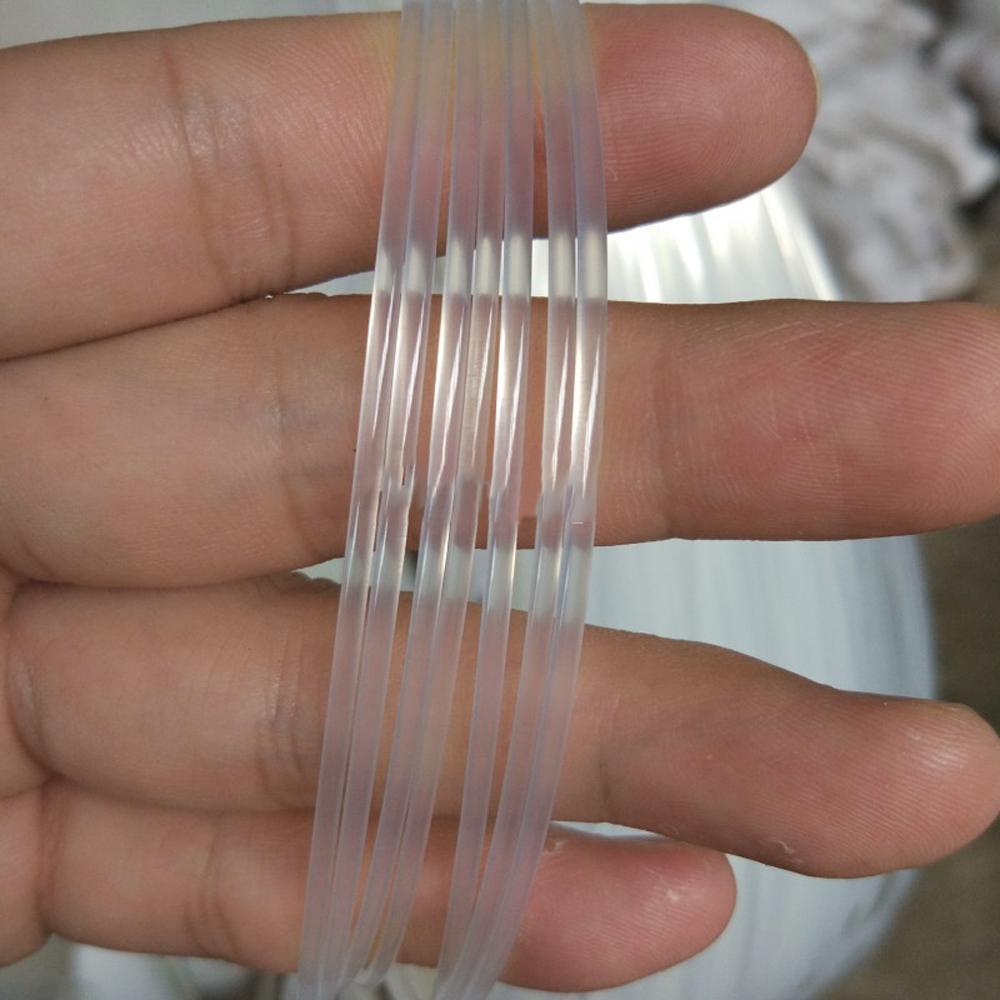 FTK 1 шт. 50 м Большая Прочная Леска Толстая Нейлоновая Кристальная Монофиламентная Леска Морские Рыболовные Аксессуары Инструменты 1 мм-2 мм Леска для ловли карпа