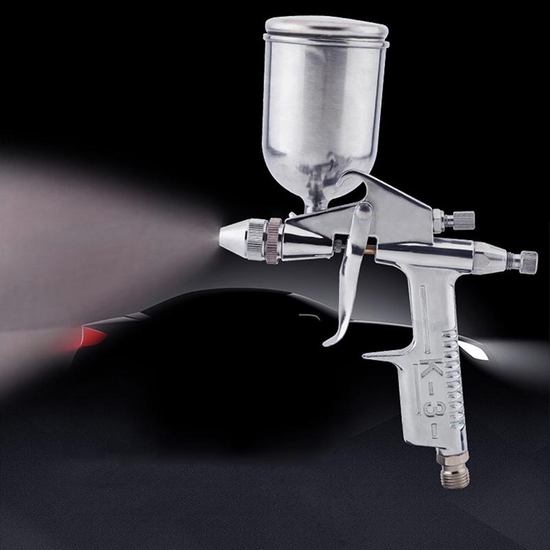 Мини-краскопульт 125 мл, сопло 0,5 мм, пневматический распылитель, профессиональный аэрограф для покраски и ремонта автомобилей