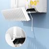 Universal Air Conditioner Windshield Wall-Mounted Airflow Control Baffle  Household