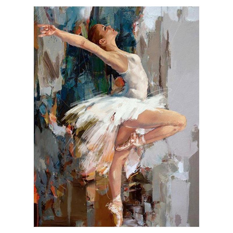 DIY 5D алмазная живопись балетный женский комплект полная дрель вышивка мозаика художественная портретная картина со стразами домашний декор подарок
