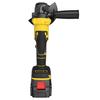 1280 Вт Drillpro 125 мм Бесщеточная электрическая угловая шлифовальная машина 3 скорости 388VF Перезаряжаемый шлифовальный режущий электроинструмент для батареи 18 В