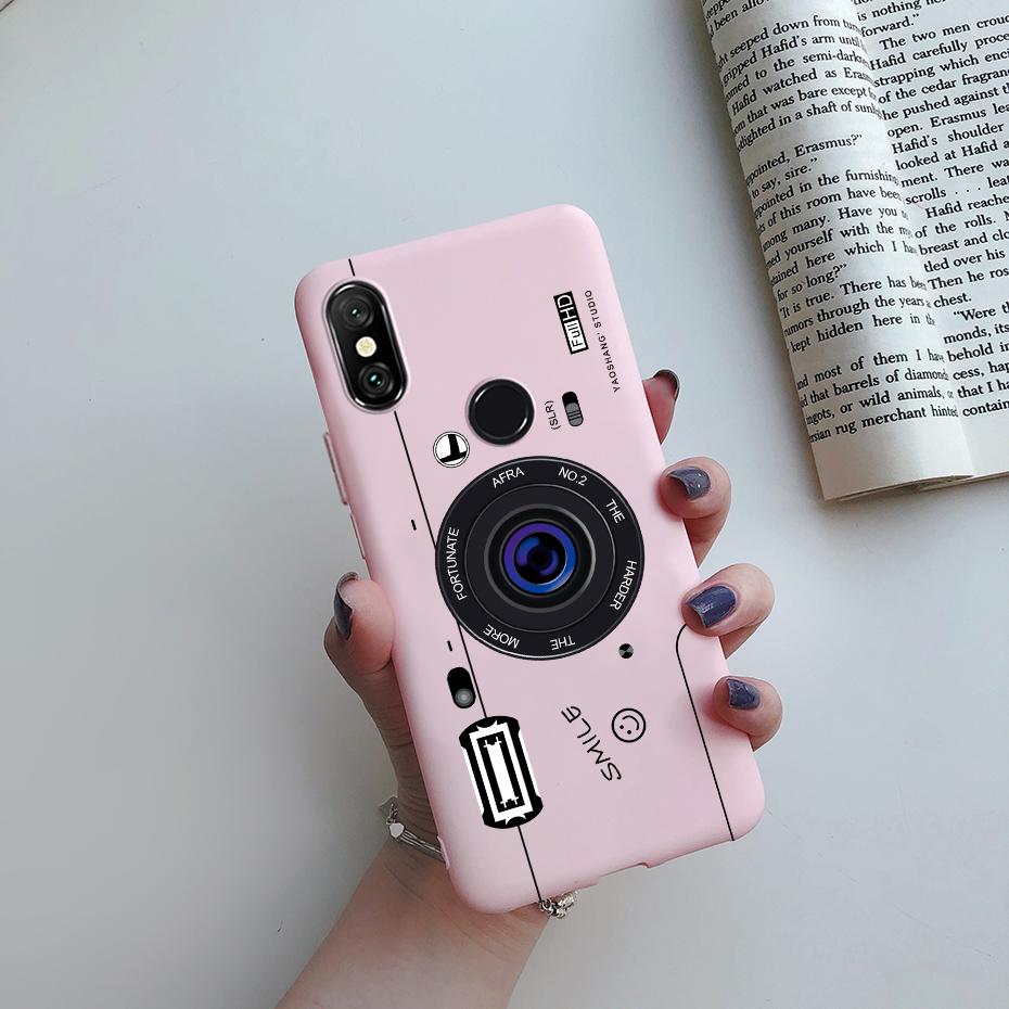 for Xiomi Xiaomi Mi A2 Lite Case Cover Daisy Flower Painted Soft Silicone Phone Case for Xiaomi Mi A2 A 2 MiA2 Lite Bumper Coque