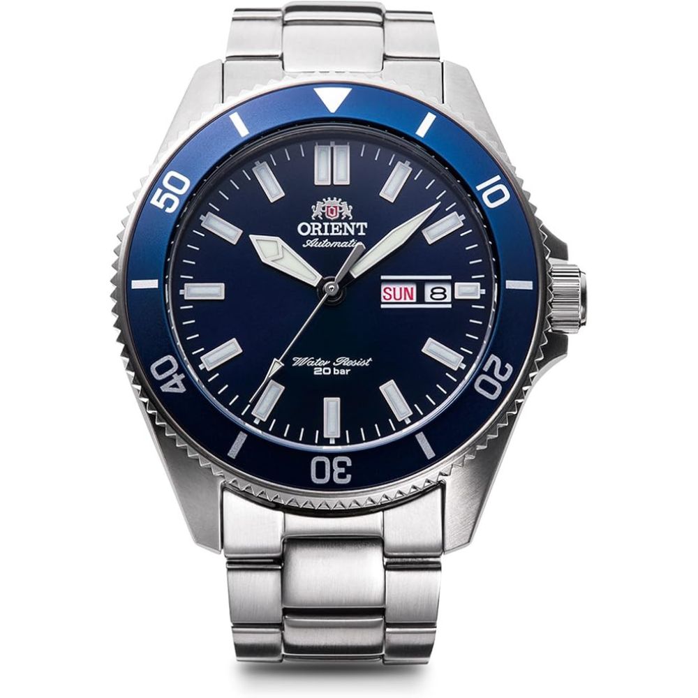 ORIENT Sports Diver Style Automatic Blue Dial Men's Watch RN-AA0007L