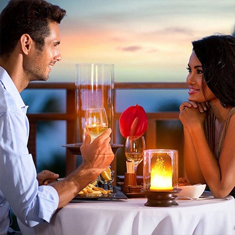 Новая светодиодная лампа E27 с мерцающим пламенем, имитирующая эффект горения огня, фестивальная вечеринка