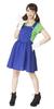Party City Nari Character Research Club Косплей Зеленый Пламмер Девушка Зеленый Женский