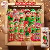 Vivid Elf  Wooden Pendants Christmas Tree Hanging Ornaments Gnome Wood Decor Xmas New Year Home Holiday Party Decoration Supplie