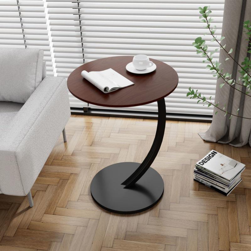 Trendy Mini Round Coffee & Side Table – Ideal for Living Room, Bedroom, or Sofa Corner