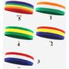 Women Yoga Hair Bands Cycling Sweatband Head Sweat Bands Fitness Running Headband Sweat Headband