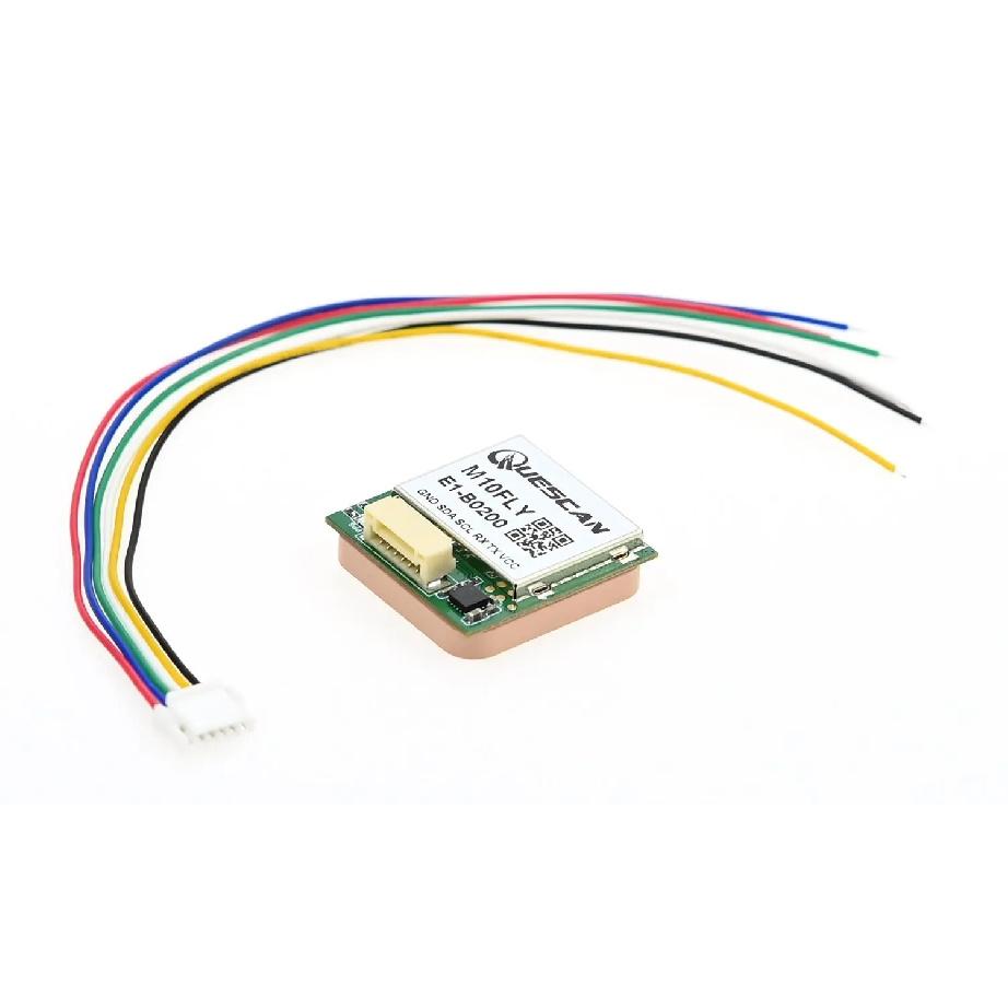 QUESCAN M10FLY 10Hz FPV Drone M10 GPS Module with Compass for Pixhawk Betaflight ArduPilot INAV GPS Galileo GLONASS BeiDou GNSS