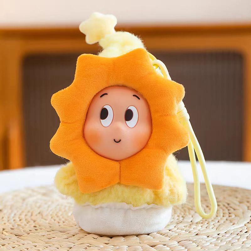 Очаровательный Силиконовый Плюшевый Подвеска-Звезда - Мультяшная Кукла-Шарм для Школьной Сумки Студента