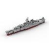 Ocean Battleship Building Block Military Destroyer Battleship Assembly Toy Model Compatible With Small Particles