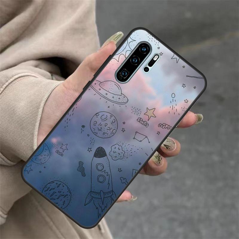 Эстетический чехол Planet для Huawei Nova 10 SE 9 11 11i 8i 3i 5T Y60 Y70 Y90 Y61 Y91 P20 P30 Pro P40 Lite