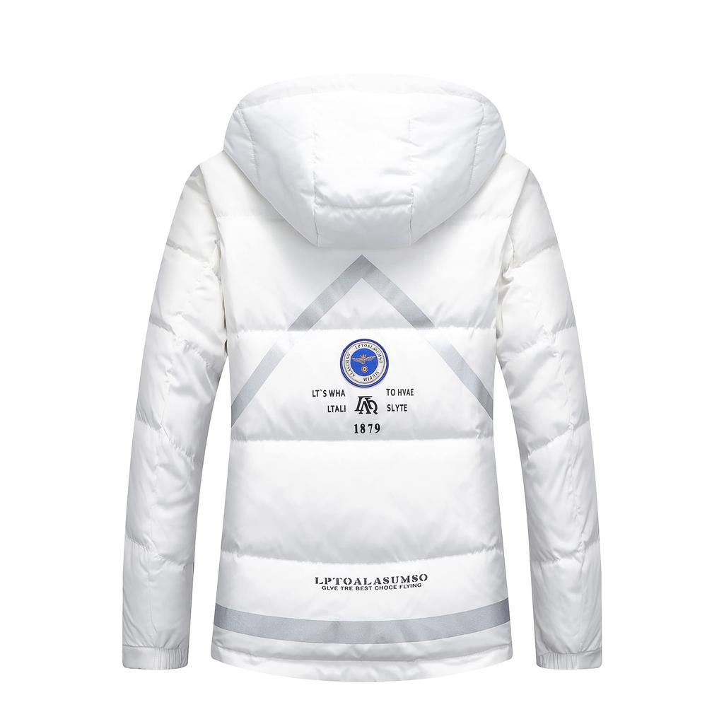 Down Jacket Casual Coat Light Down Jacket Popular Outerwear Plain Commuting Thermal Jacket Spring Autumn Winter Thick Cold Protection Windproof Warm