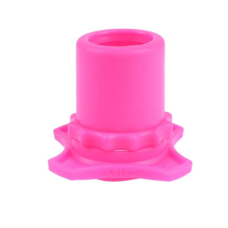Пентаграмма Виброзащита Защита от перекатывания Беспроводной ручной микрофон Силиконовое кольцо, Цветные поролоновые насадки-ветрозащиты для микрофона