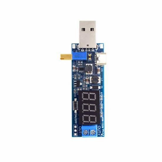 Модуль повышающего стабилизатора напряжения DC-DC USB, преобразует 5 В в 3,3 В/9 В/12 В/24 В, настольный модуль питания