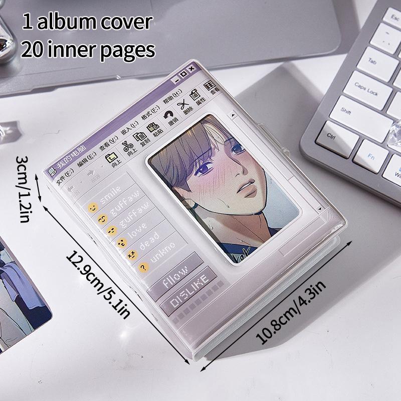 Binder Photo Album 3inch Kpop Photocard Holder Idol Card Collect Book Binding Machine Photocards Kpop Storage Albums Kpop Card