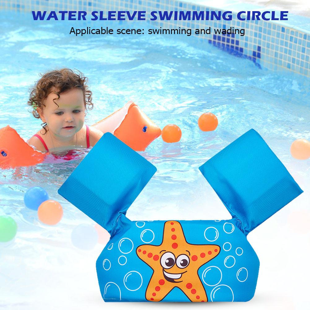 Baby Float Arm Sleeve Floating Ring Safe Life Jacket Buoyancy Vest Swim Foam Pool Toys Life Vest Kid Swimming Equipment Armbands