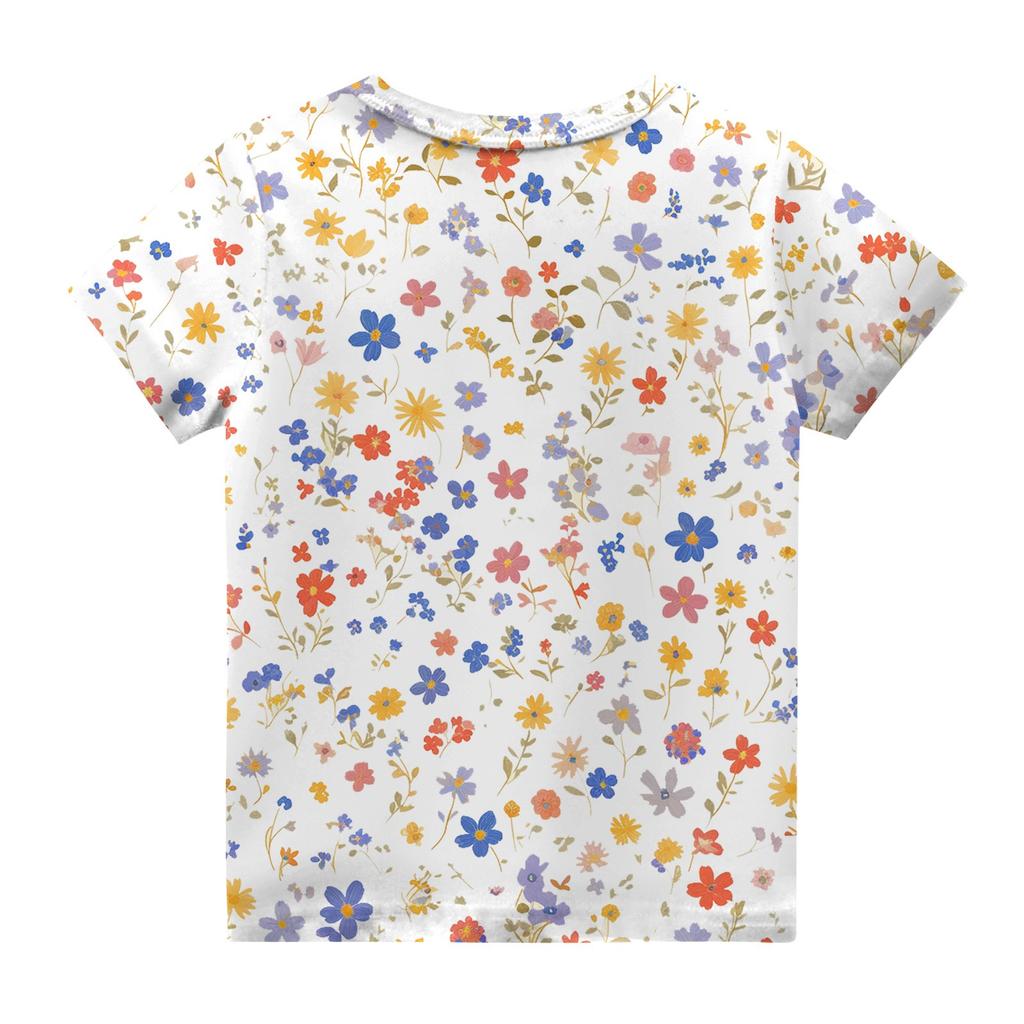 Футболки для малышей, девочек и мальчиков, детские футболки с короткими рукавами и принтом для мальчиков и девочек