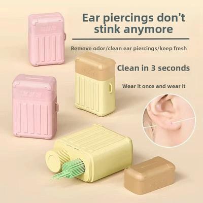 Палочки для чистки ушей 15 мл Раствор для гигиены ушей для мягкого удаления серы и предотвращения запаха