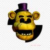 Fnaf Ucn Fredbear Ultimate Custom Night Five Nights At Freddy's 4 Iron-on Transfers For Clothing Tshirt Bag Heat Transfer Stickers Iron On Patches