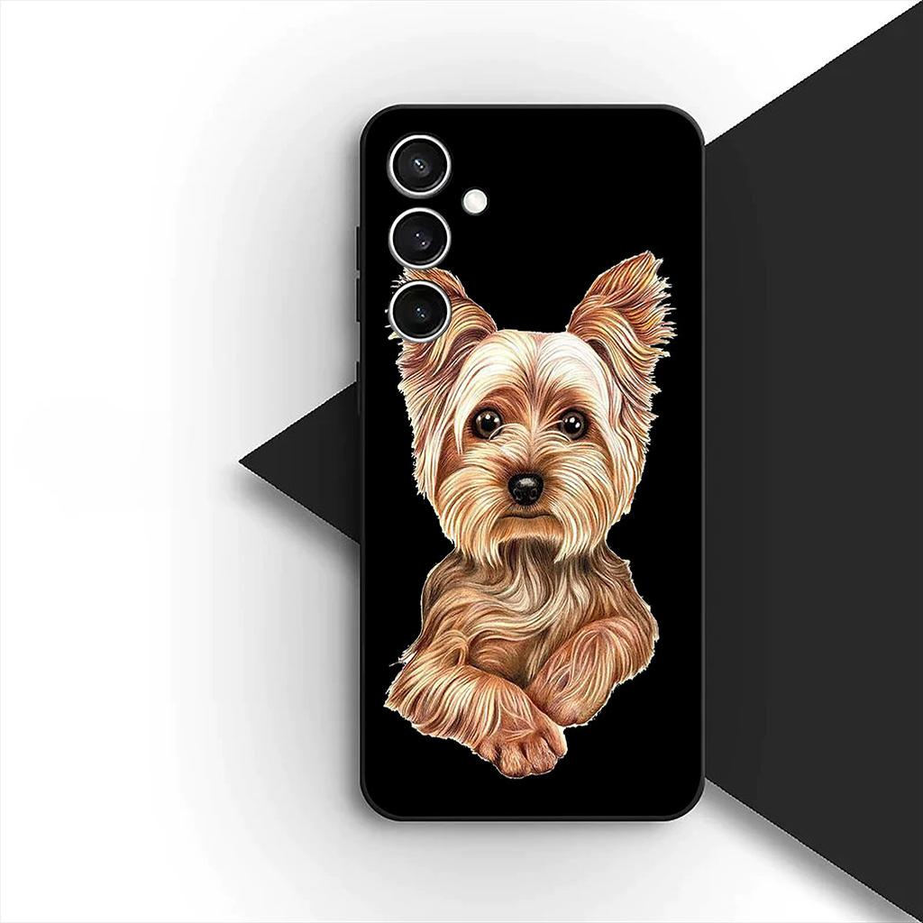 Casing for Apple iPhone 12 13 Pro Max Mini ProMax X XR Air 13Pro XS Phone Cover Soft Case Yorkshire Terrier Yorkie Dachshund Dog