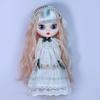 Кукла ICY DBS Blyth, белая кожа, разноцветные волосы, глянцевое матовое лицо, нюд, шарнирное тело, игрушка для девочки, подарок