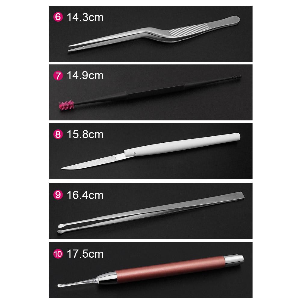 23 шт., набор для удаления ушной серы, набор для удаления ушной серы, ложка для удаления ушной серы, инструменты для ухода за ушами для массажа ушей для взрослых