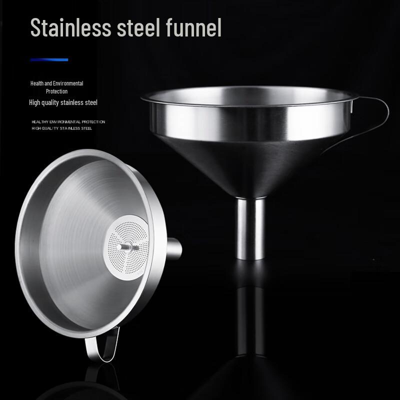 Jekero 304 Stainless Steel Funnel with Detachable Filter