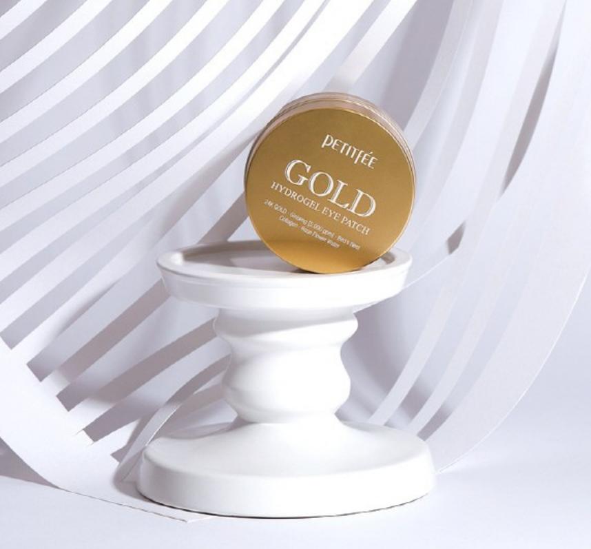 [Petitfee] Золотые гидрогелевые патчи для глаз, 60 шт. (30 дней)