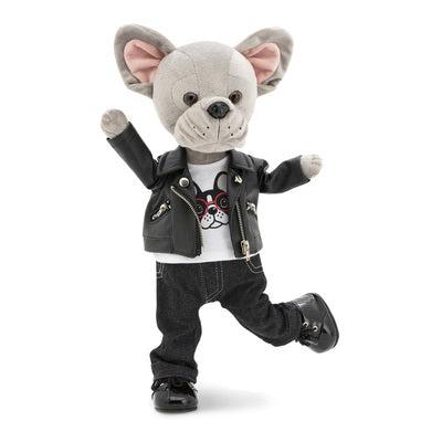 ОРАНЖЕВЫЙ | Мягкая игрушка | Лаки Макс Крутой байкер