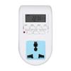 ABS European Standard Timer Socket White Smart Timer Socket Electrician