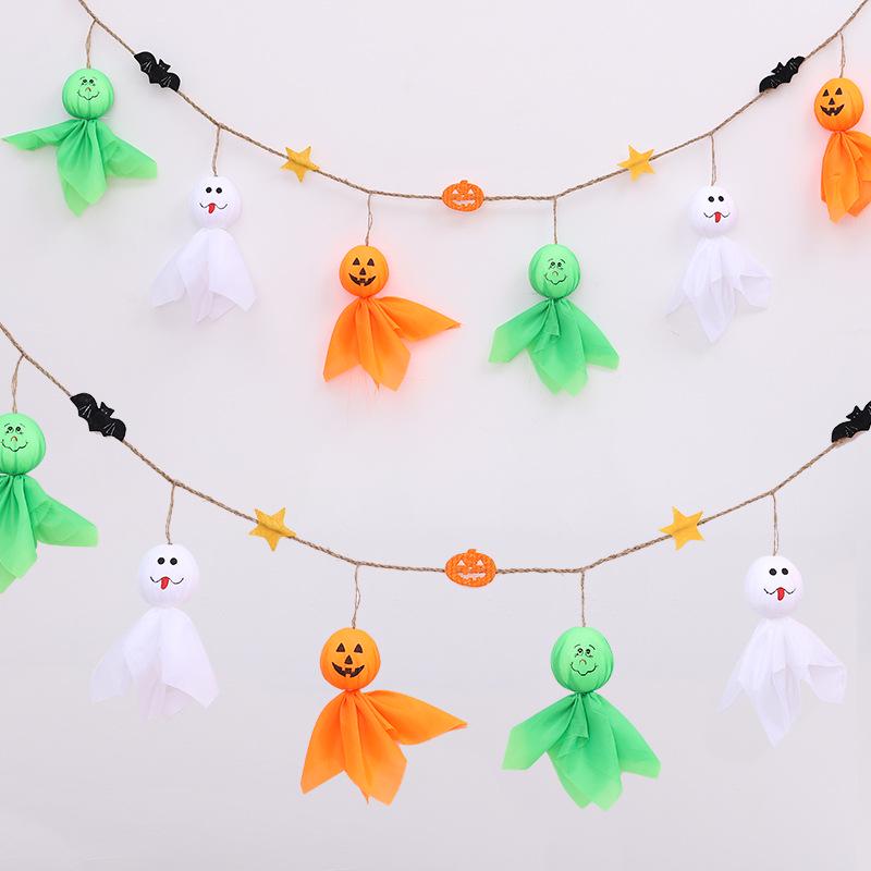 Жуткая гирлянда-подвеска на Хэллоуин для магазинов, школ, баров и KTV