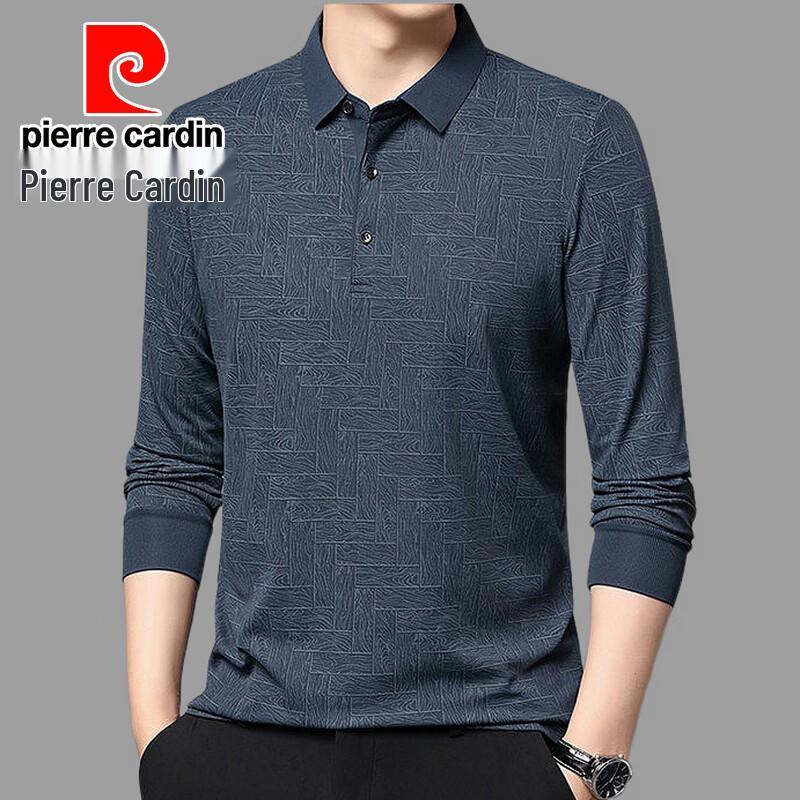 Pierre Cardin Мужская рубашка поло с длинным рукавом