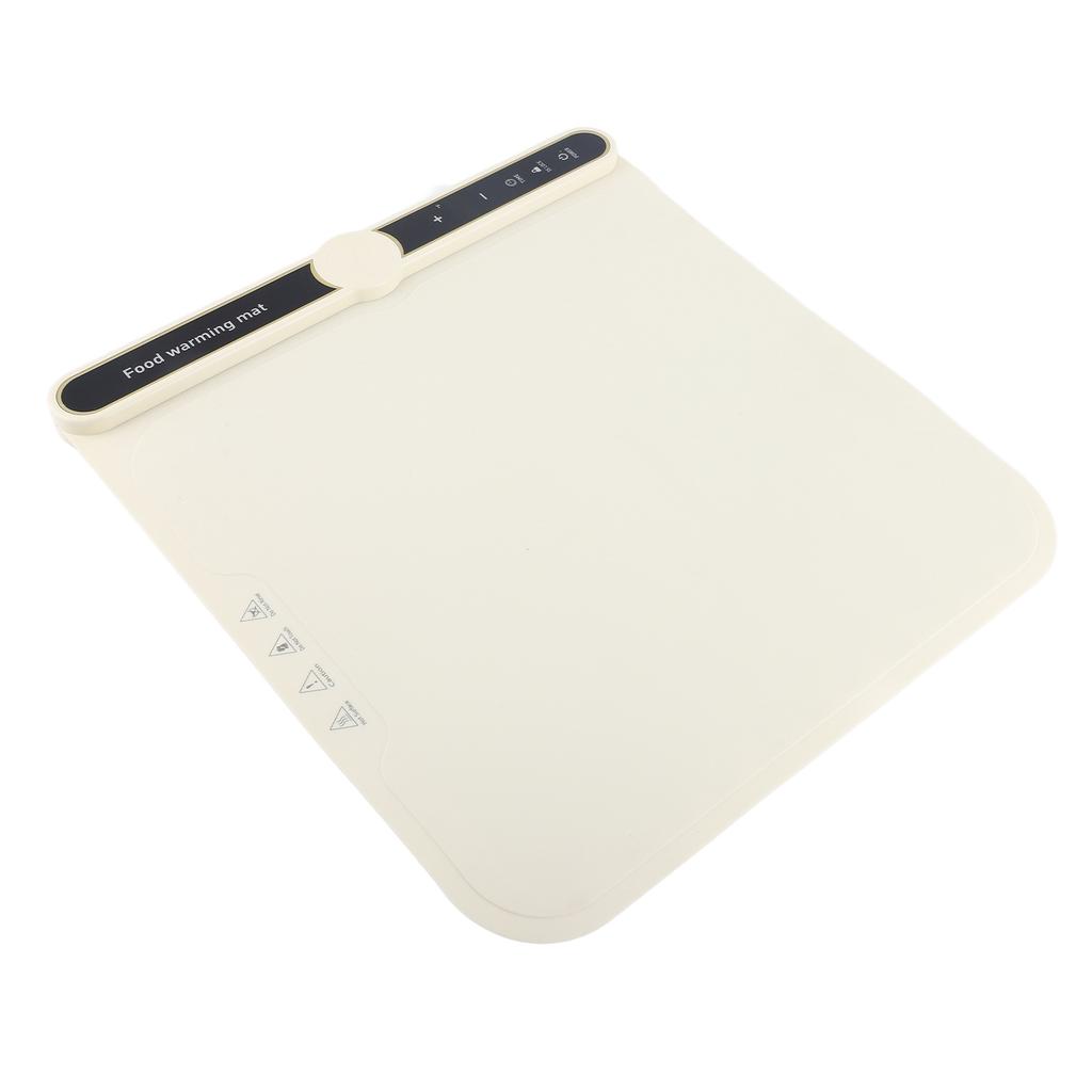 330W 6 Timer 9 Temperature Levels Portable Food Warming Mat Rolled Storage Silicone Electric Food