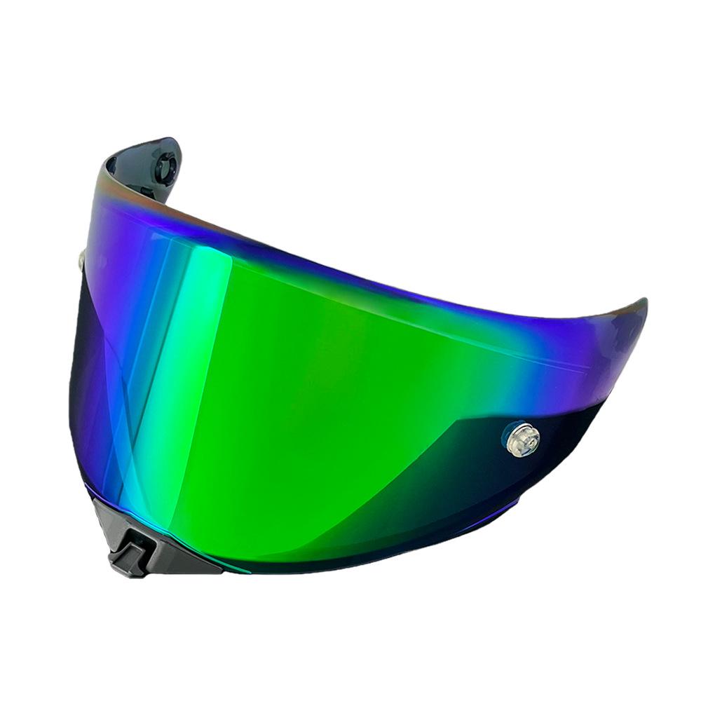 TT REVO High-Def Electroplated Lens for Day/Night Use with UV Protection – Fits TT REVO Motorcycle Helmet.