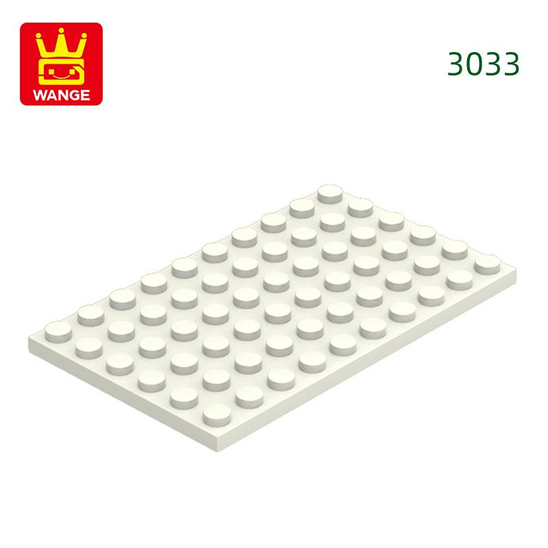 12 шт./лот 3033 6x10 Базовая пластина Строительные кубики Детали Moc Совместимы с featuring Blocks Сделай сам Детские конструкторы Игрушки Идея для подарка Коробка