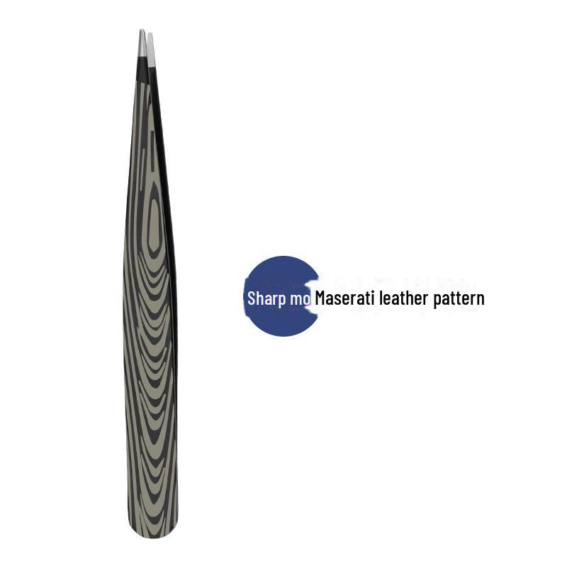 Пинцет для бровей из нержавеющей стали толщиной 1,2 мм со скошенной кромкой для точного удаления волос