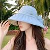 Летняя шляпа с оборками для рыбалки с широкими полями и защитой от УФ-лучей для повседневных занятий на открытом воздухе