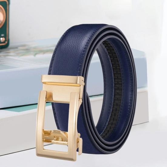 Ремень унисекс с пряжкой из сплава, регулируемый дизайн, двусторонний пояс из искусственной кожи, ремень для брюк и джинсов