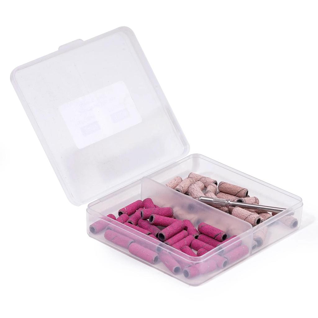 Салонный маникюр Высококачественные шлифовальные ленты со стальным мандрелем - Прочные, износостойкие инструменты