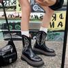 Винтажная вышивка женские ковбойские сапоги в стиле вестерн модные молнии обувь осень-зима толстый каблук дамы рыцарь полусапожки
