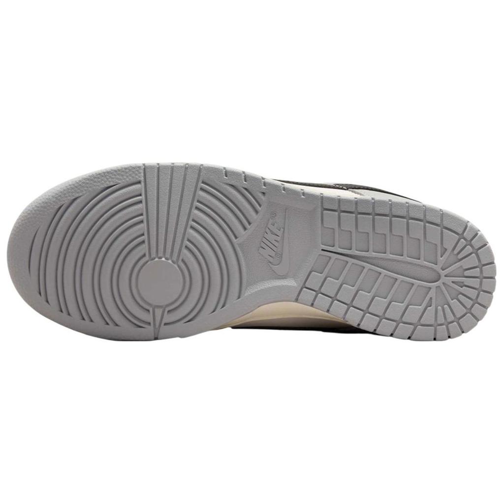 Nike Dunk Low Smoke Grey Men Sneakers Black Sail IB3079-101