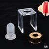 3Pcs/Set Silicone Lipstick Mold Aluminum Ring Mould Holder Diy Crafts Tools Easy Beauty Lipstick Kits