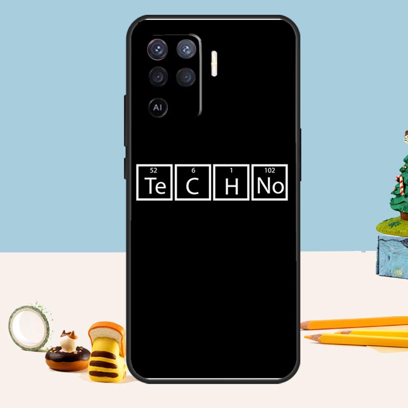 Любовь к Техно Музыке Цитаты Чехол Для Oppo A98 A78 A58 A18 A38 A74 A94 A54 A15 A17 A57 A6 A5 Pro A16 A76 A96 A40 A60 A80