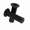 22mm 7/8"   Vintage Soft Rubber Handle Bar Hand Grips For Motorcycle Dirt Bike Black