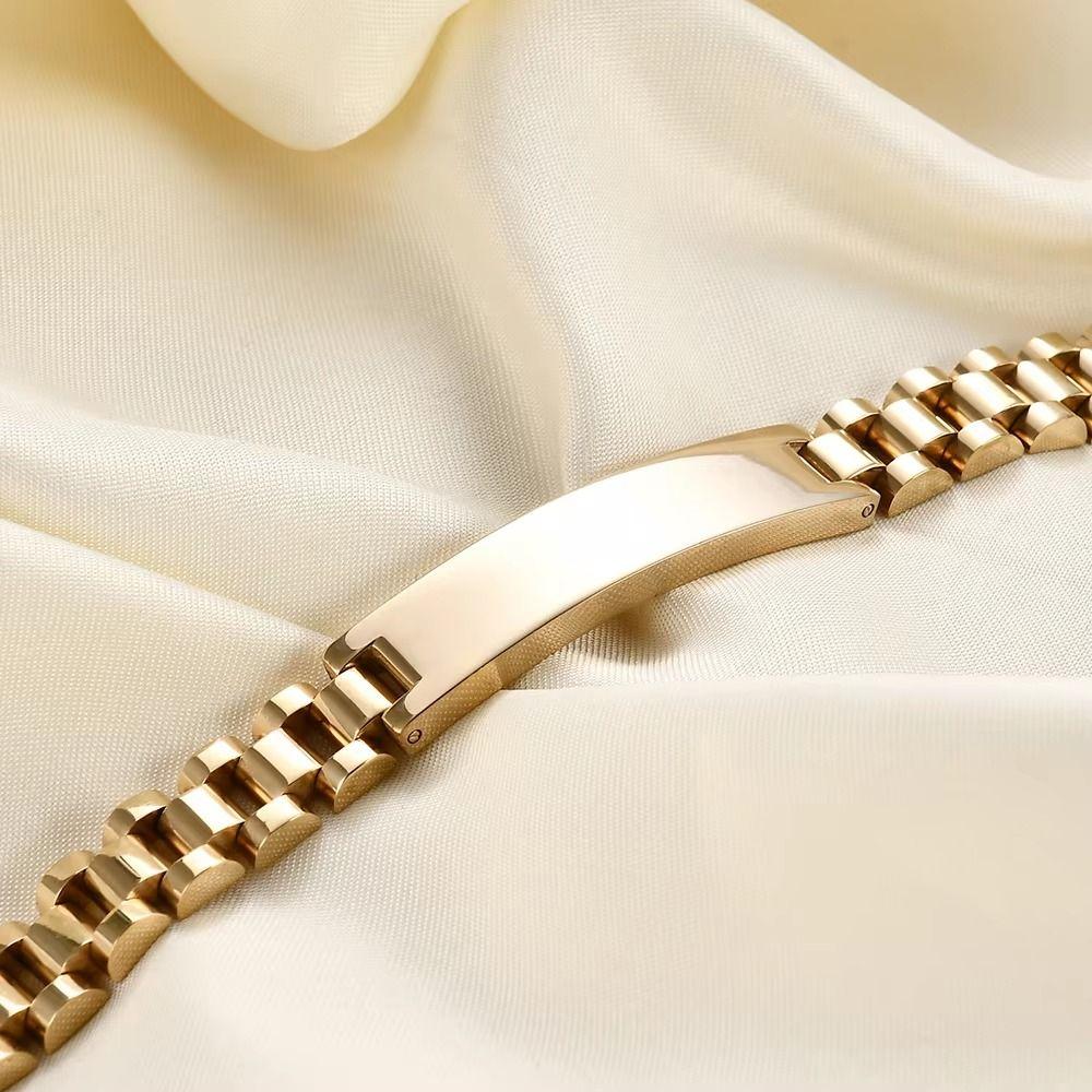 10MM -15MM Personalized Engraving Bracelet Stainless Steel Wrist Bangle for Men Outdoor