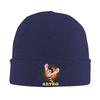 Astro Boys Beanie Hats  Bonnet Hats Adult Unisex Retro Outdoor Knit Hat Winter Pattern Warm Soft Caps