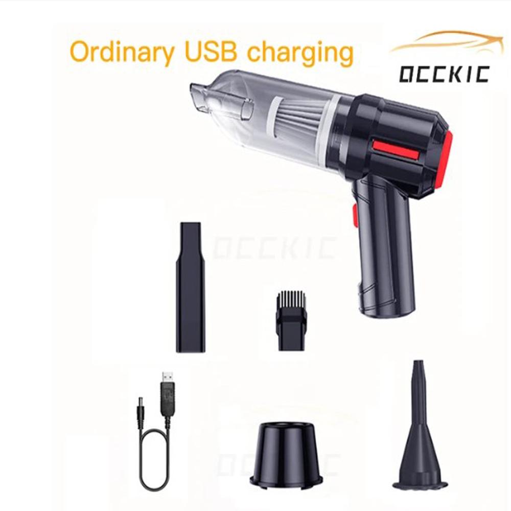 95000Pa автомобильный пылесос мини пистолет стиль очиститель беспроводной 50 Вт ручной автомобильный пылесос пылесборник для автомобиля дома